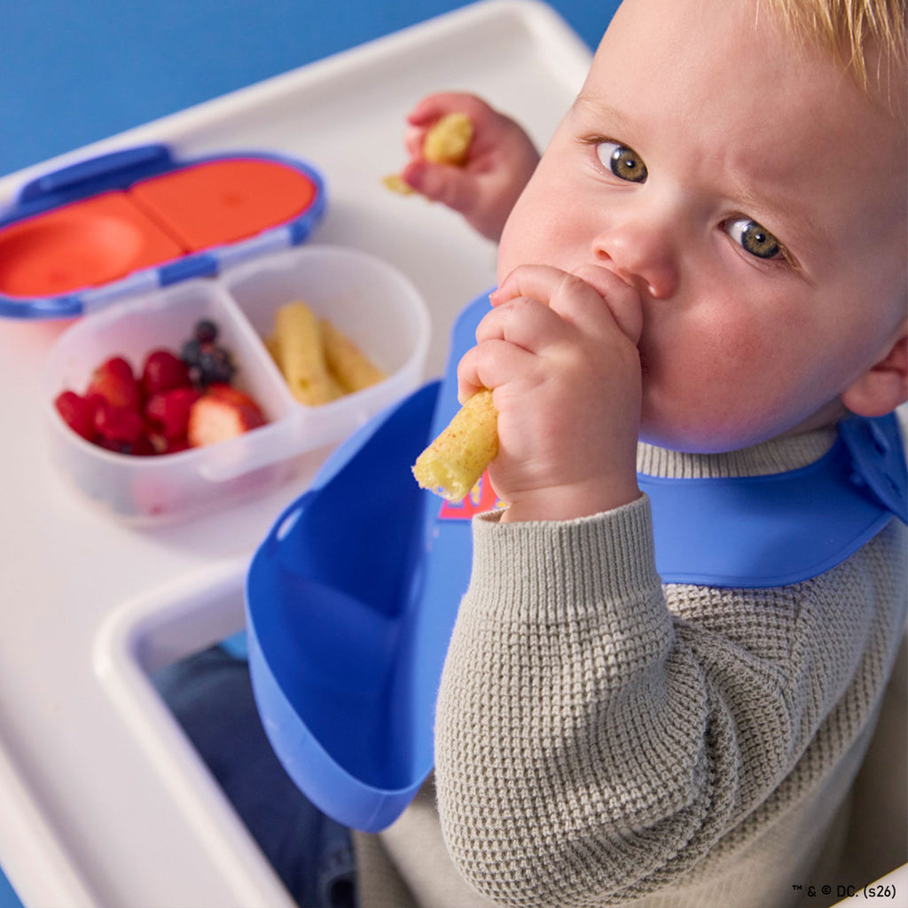 Silicone Bib - Superman