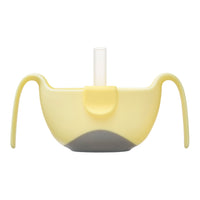 bowl + straw